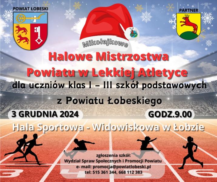 Halowe Mistrzostwa Powiatu w Lekkiej Atletyce